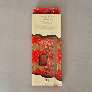 Incense Air Refreshener Sticks,90 Fragranced Incense Sticks & 1 Wooden Holder